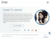 Tablet Screenshot of janinadaily.com